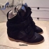 Isabel Marant Black suede 1